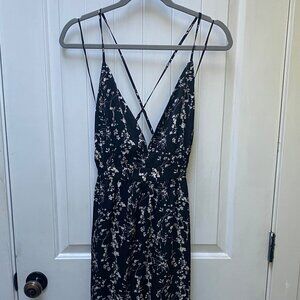 monk & lou Backless Print Bress – Size M